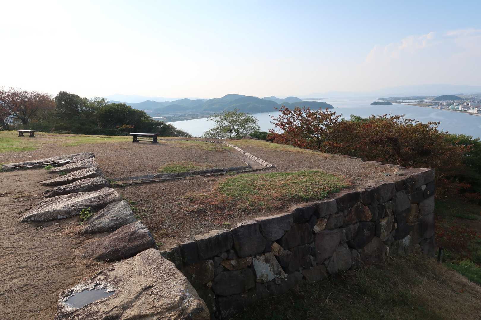 中海が見えます