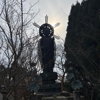 後光がさしてます