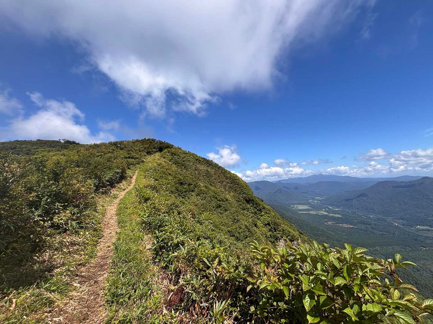 いい稜線
これだから、山はやめられない