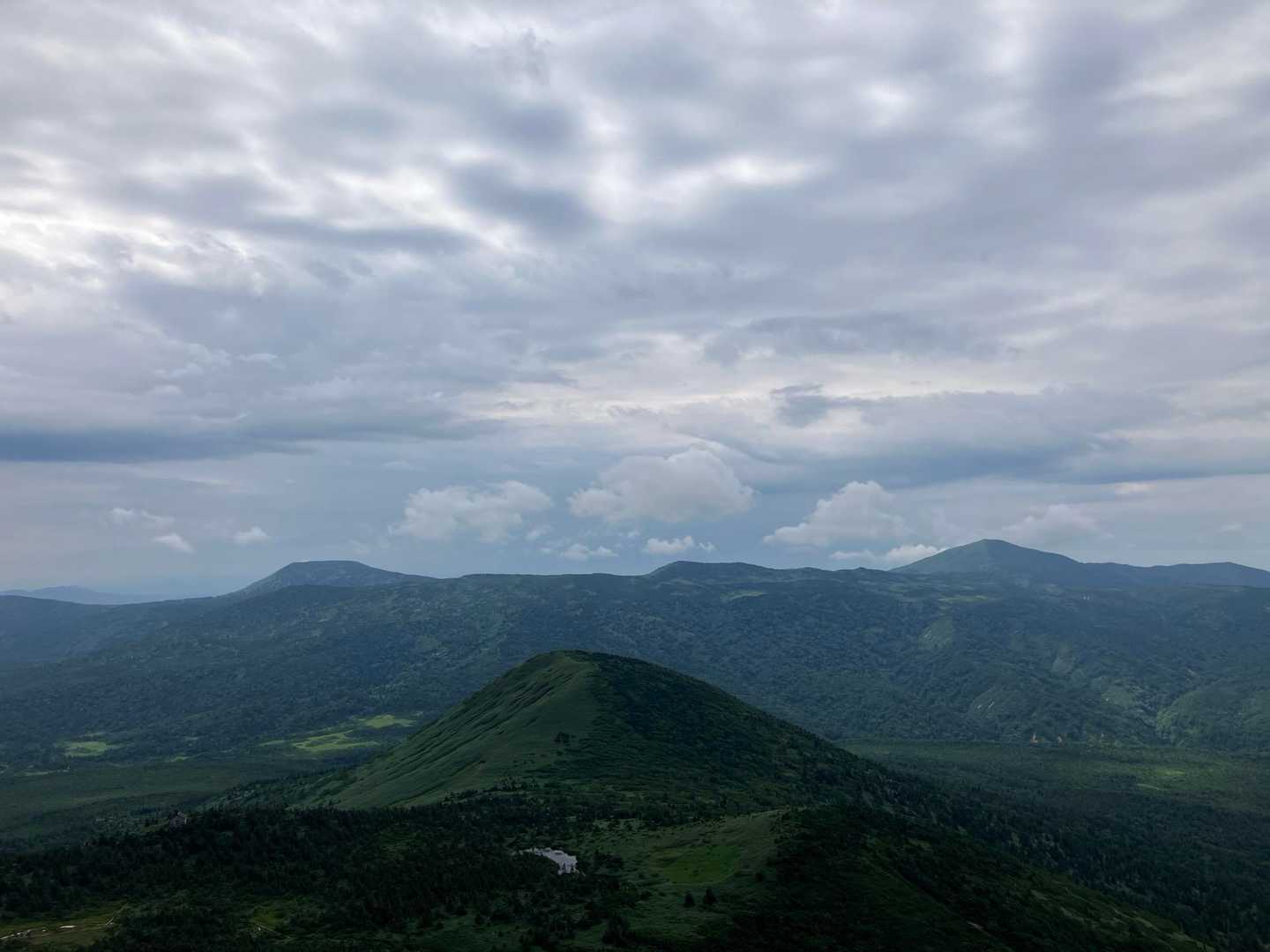 八幡平方面です。