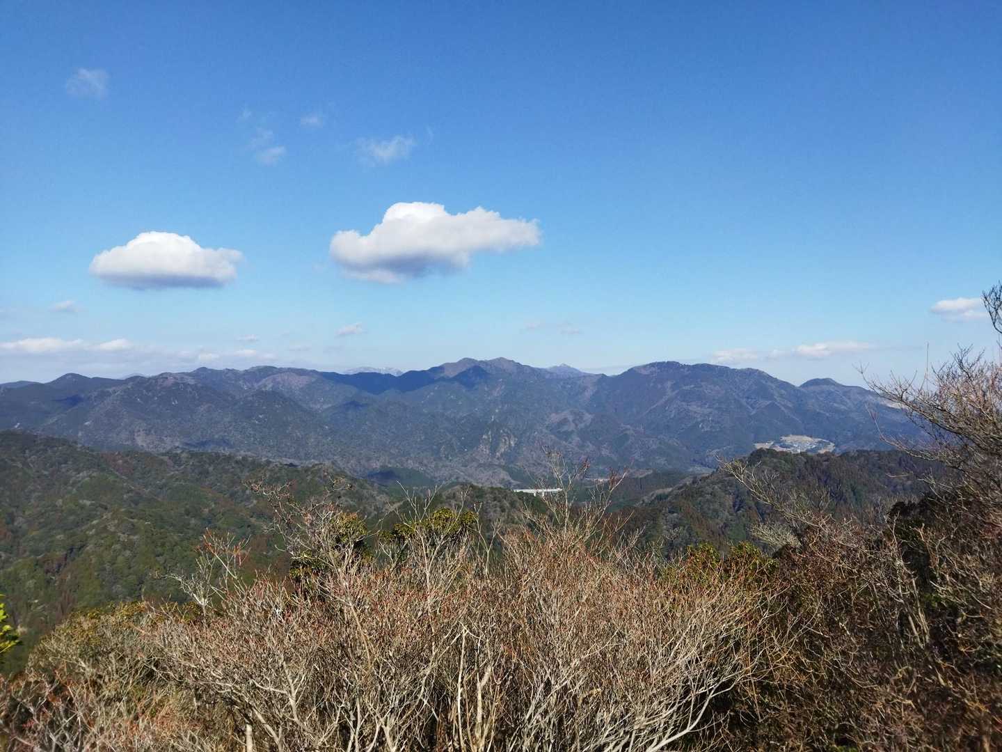 鈴鹿の山々が絶景です