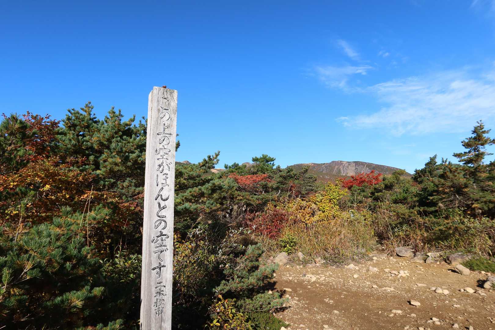 あだたら山ロープウエイ山頂駅-安達太良山-矢筈森 往復コースの写真