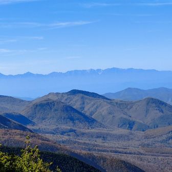 鹿島槍、五竜、唐松、白馬三山、雪倉、朝日まで