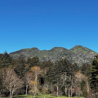 沼尻からの燧ヶ岳