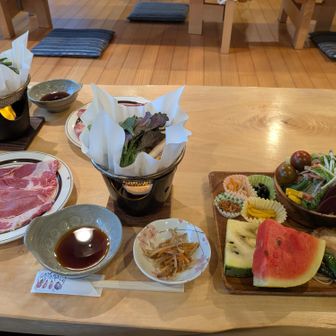 白駒荘　夕食