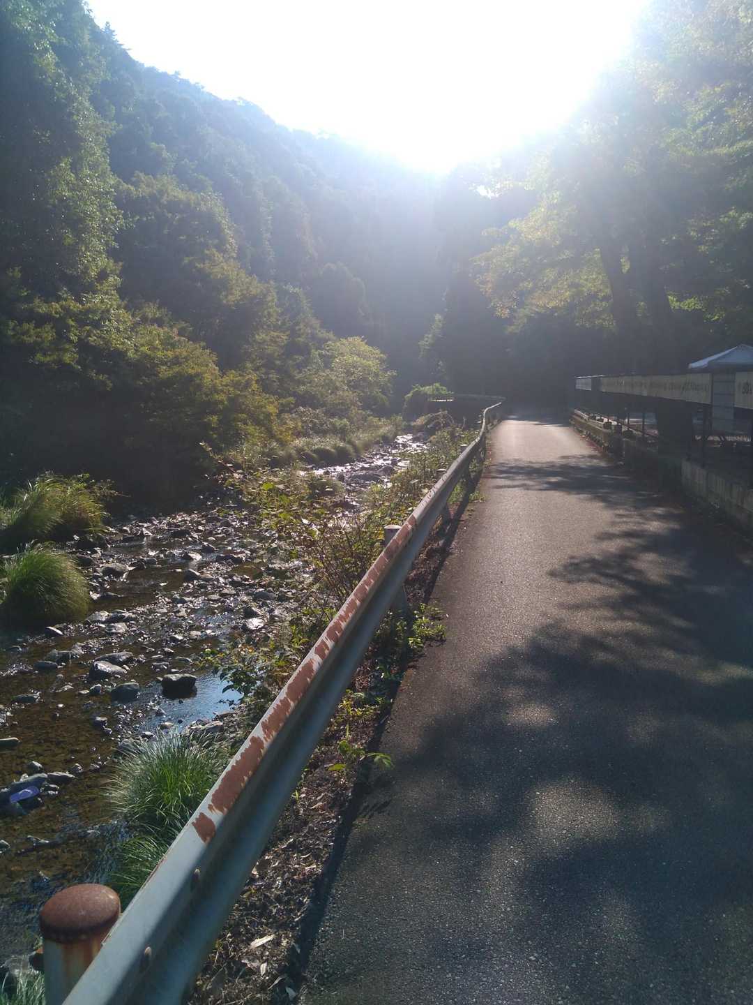 下山終盤
川遊びをしている方もチラホラ
まだ、強烈な暑さにはなっていません
登山口に戻ると、駐車場は満車でした

早朝の多度、いいものですね
おつかれ山でした