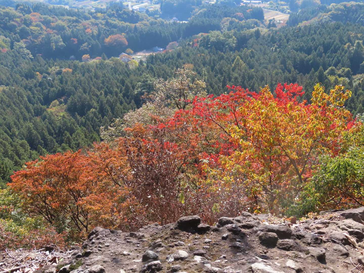 妙義山 往復コースの写真