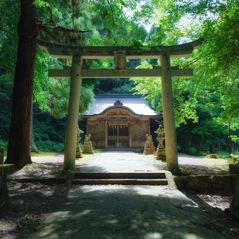 出石城の鎮守、稲荷神社⛩️