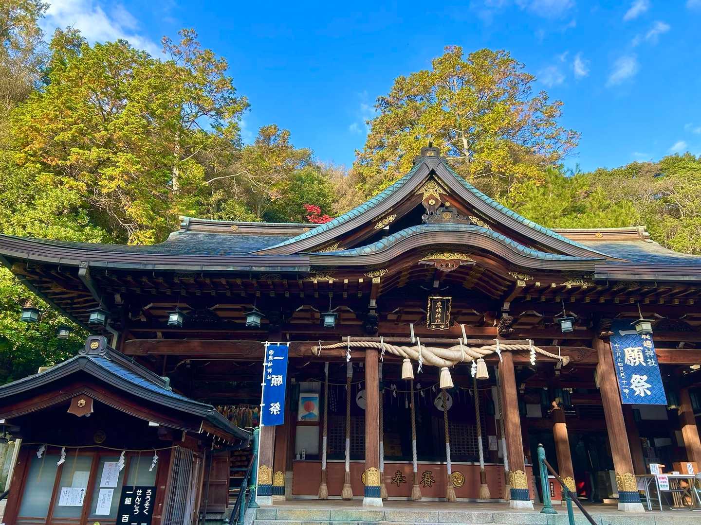 鹿嶋神社の横が登山口👄