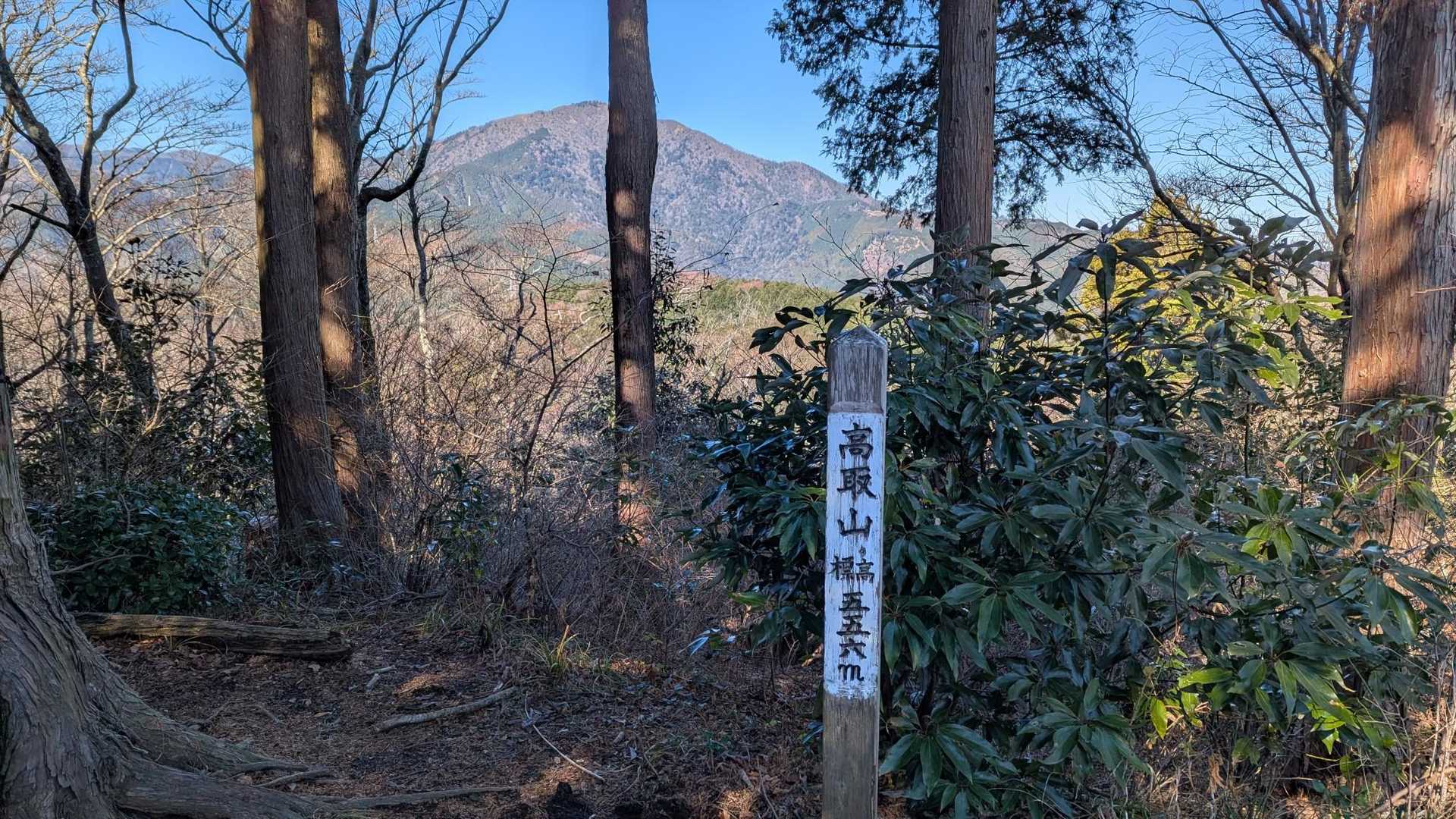 高取山山頂、ランチをしていたら20名以上の団体さんが来たので早々に退散しました。