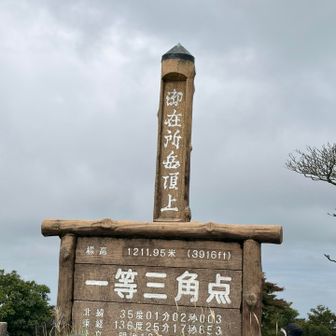 山頂到着