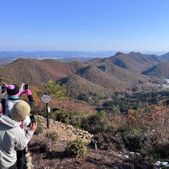 「今日来た山、北山」を撮る人を撮る