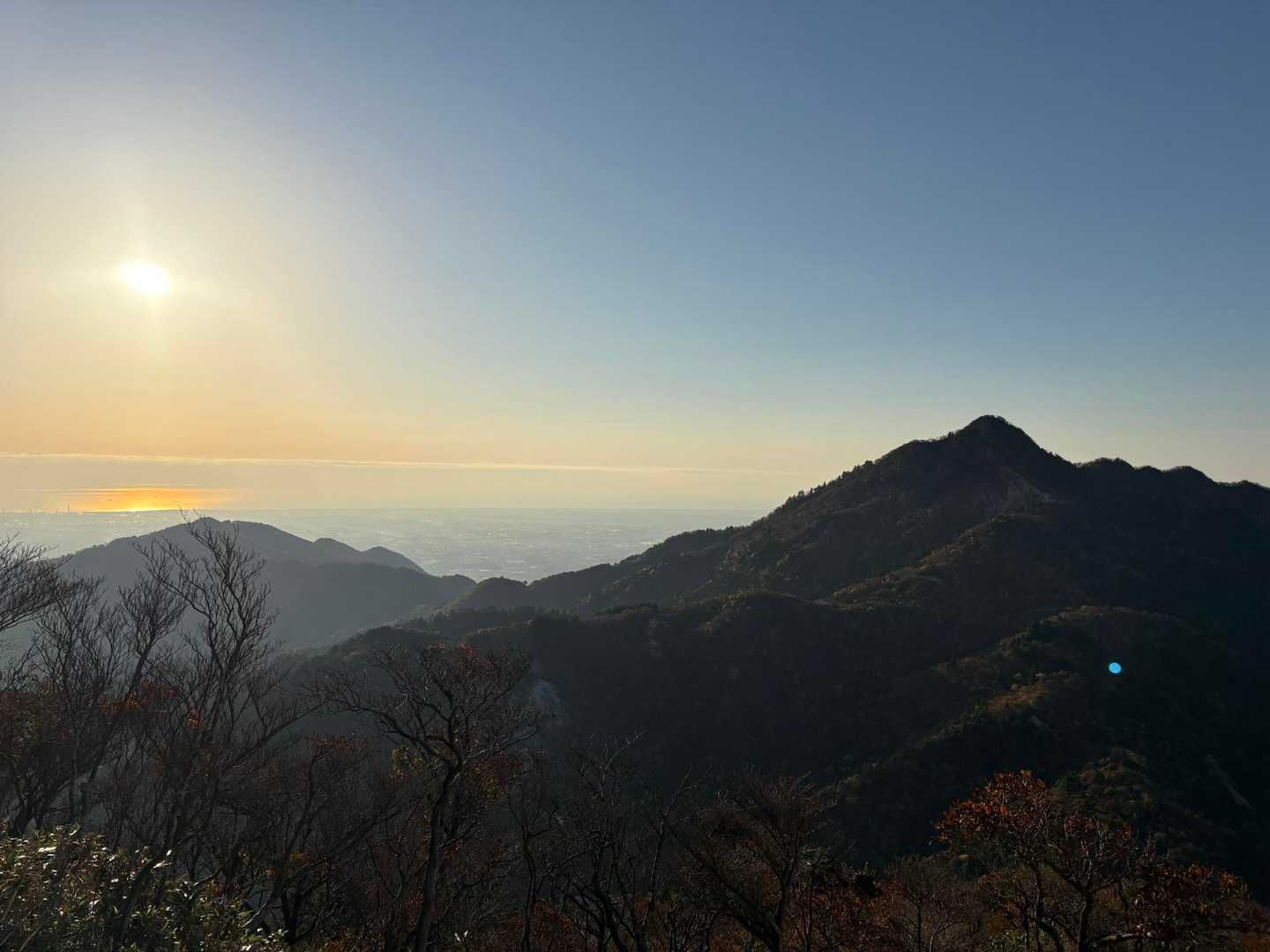 武平トンネル東登山口-武平峠-御在所観光リフトロープウェイ 往復コースの写真