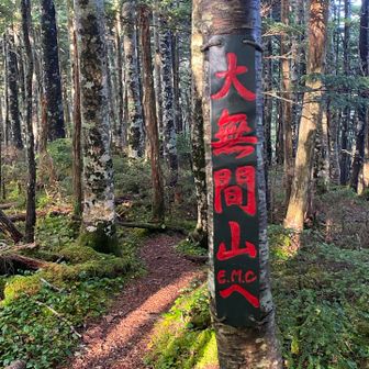 おどろおどろしい標識
