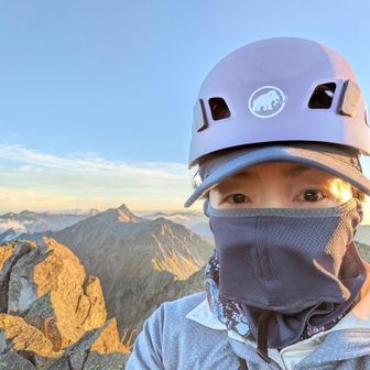 去年登った槍ヶ岳が綺麗に見えました⛰️