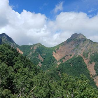 赤岳､中岳､阿弥陀岳