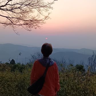 いつも元気なはるちゃんの後ろ姿😊