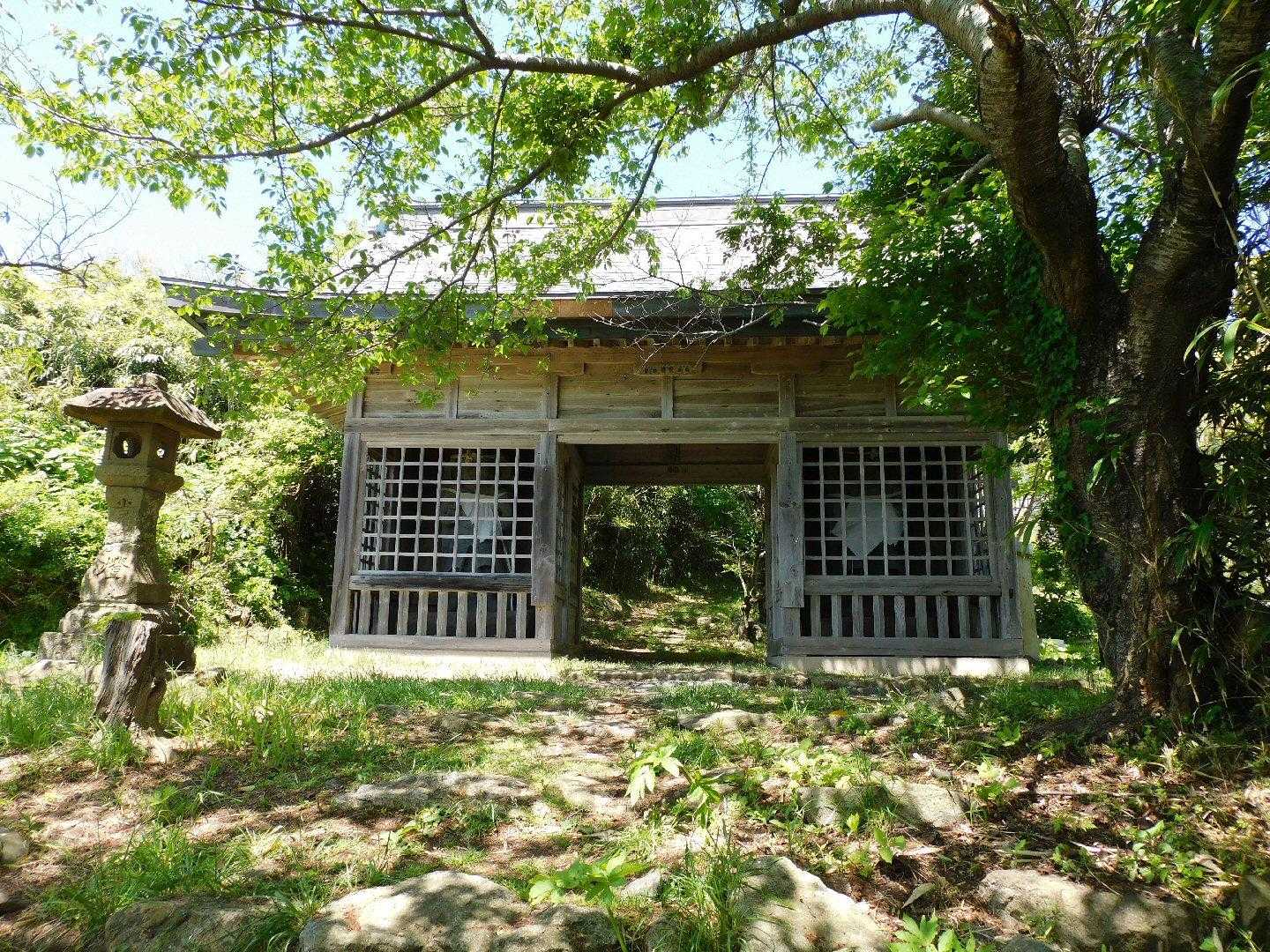 お山かけコース登山道入口-赤神神社 五社堂 往復コースの写真