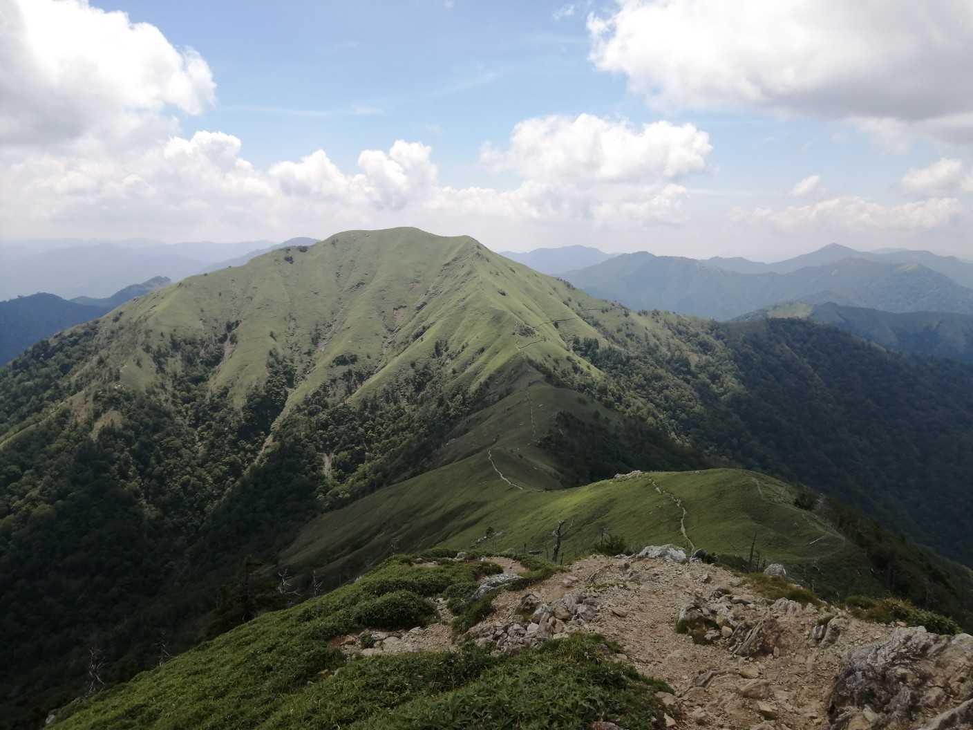 見ノ越登山口-剣山 往復コースの写真
