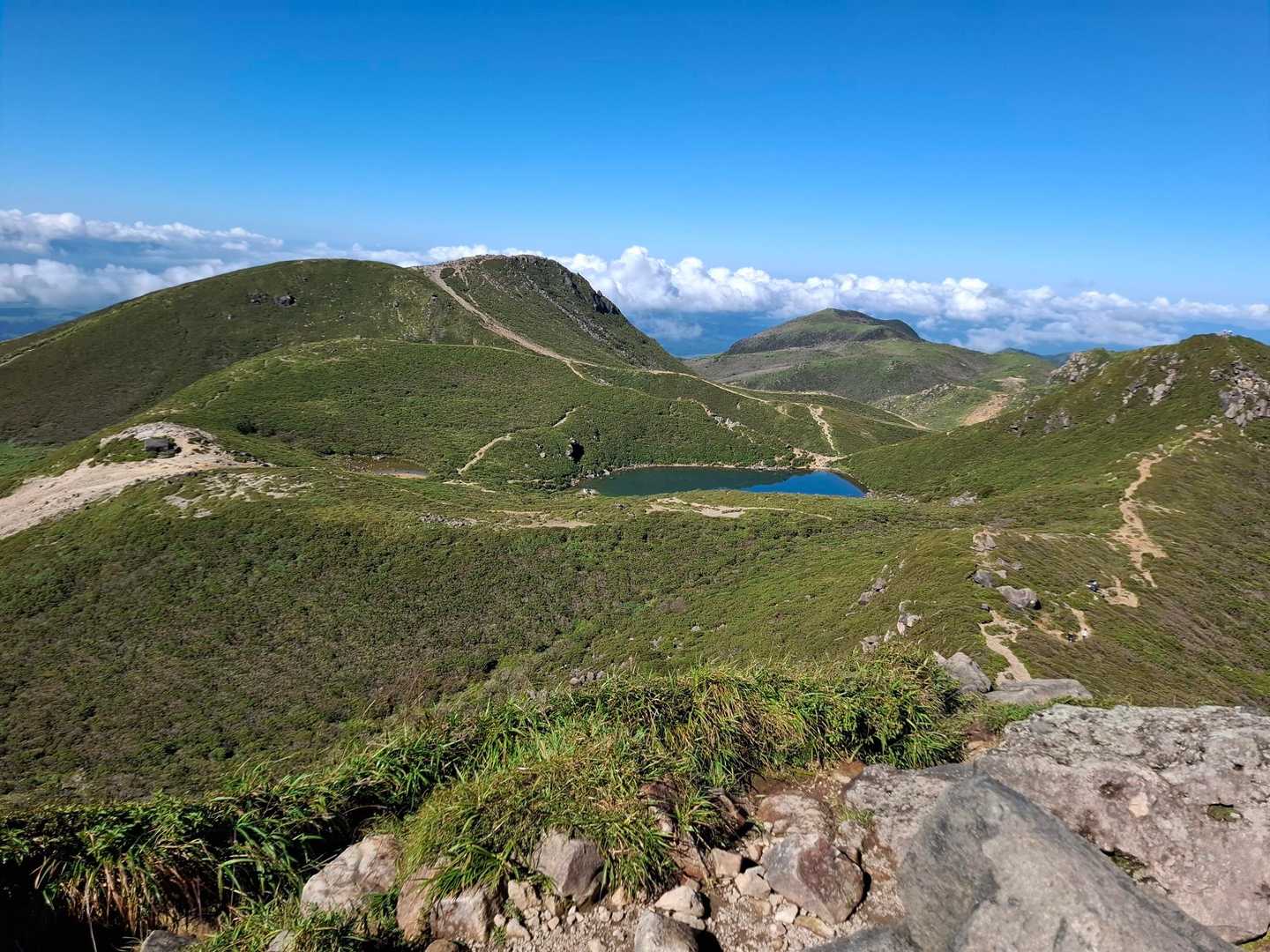 赤川登山口-久住山-中岳-稲星山 往復コースの写真