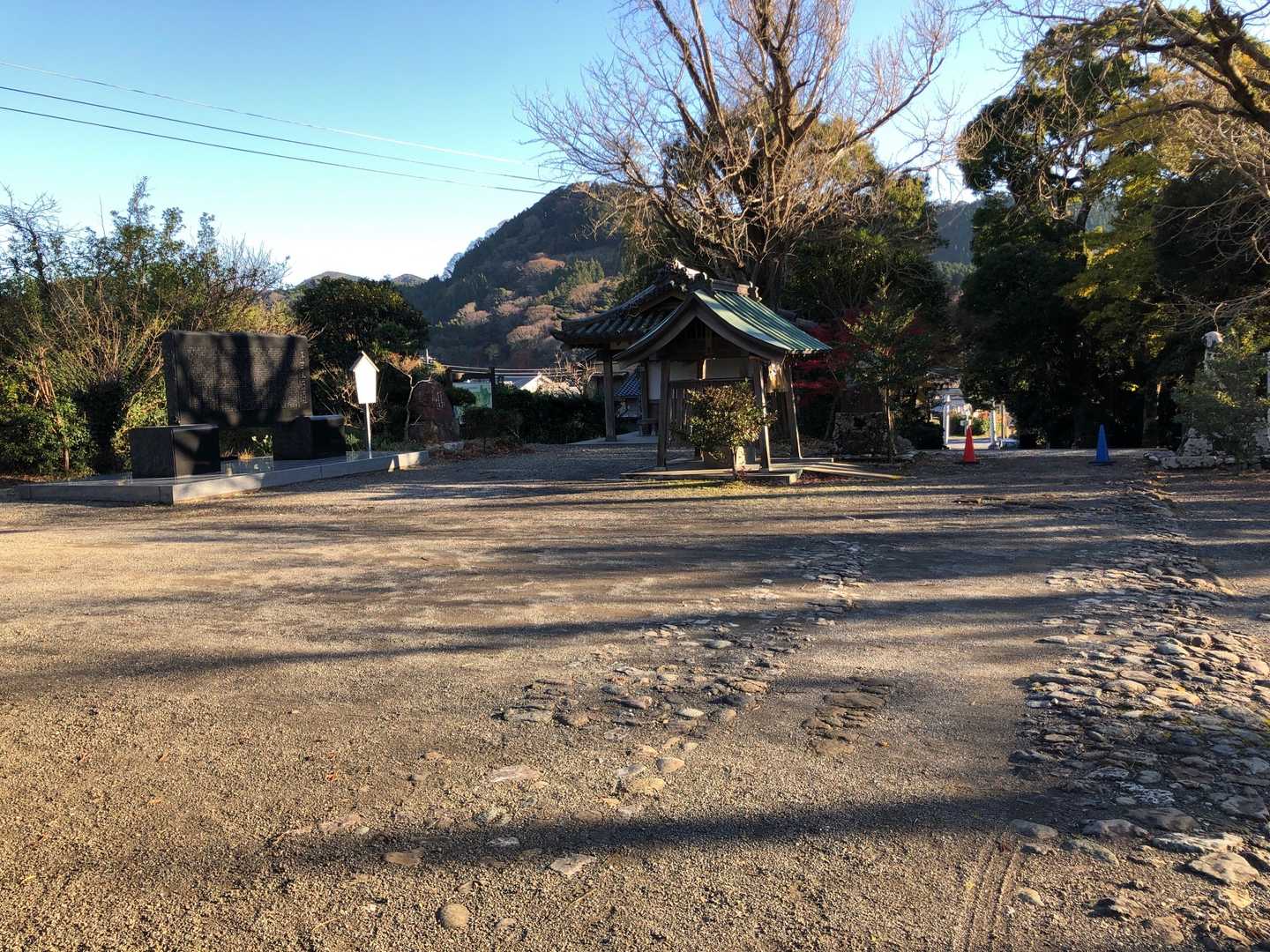 駐車場に到着
お疲れ様でした。