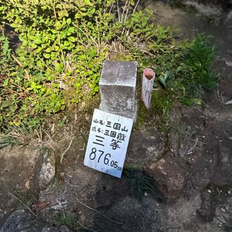 途中でかなり辛くなって、何度も挫けそうになりました。　平地を見ると、ここでテント泊しようって、何回も思った。水場がないし、残りの水だって余裕が無いのに。

電波が入る所で音楽流しながら歩いたり、気分を変えて何とか歩き切りました。

やった！ここまでくれば安心道です。
水、水💦