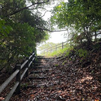山頂間近！
大した距離ではなかったが、この瞬間はホッとする。