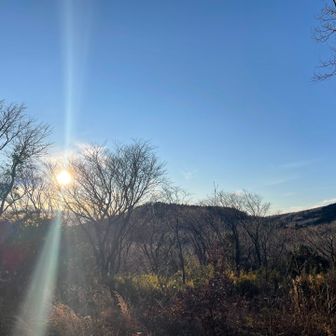 ふりかえるともう夕日ー