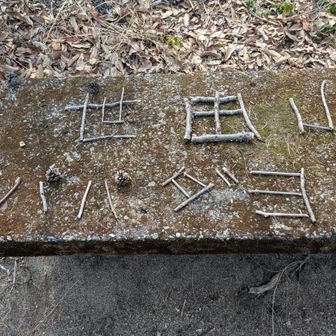 世田山に着いた〜🙌
パパだよ？トヨパパさん？？
冷静に考えると、違うパパさんですね😂