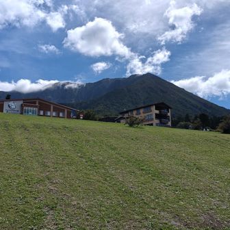 いつもの通り下山後振り返るとガスはなし…