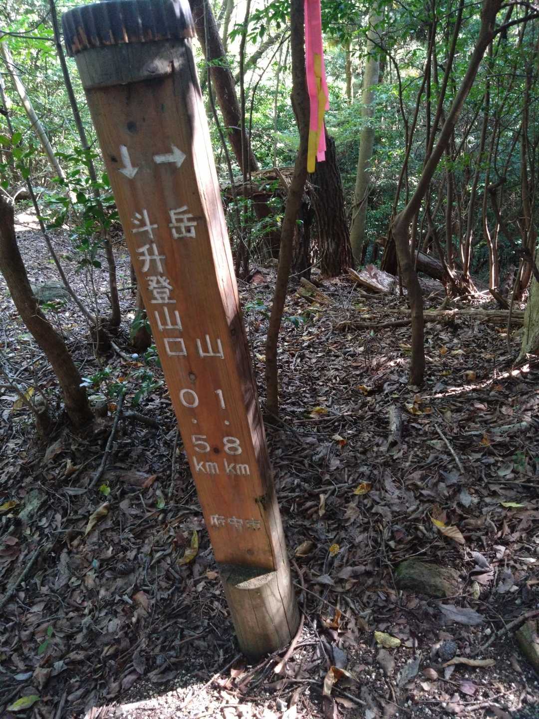 斗升登山口-岳山-前岳 周回コースの写真