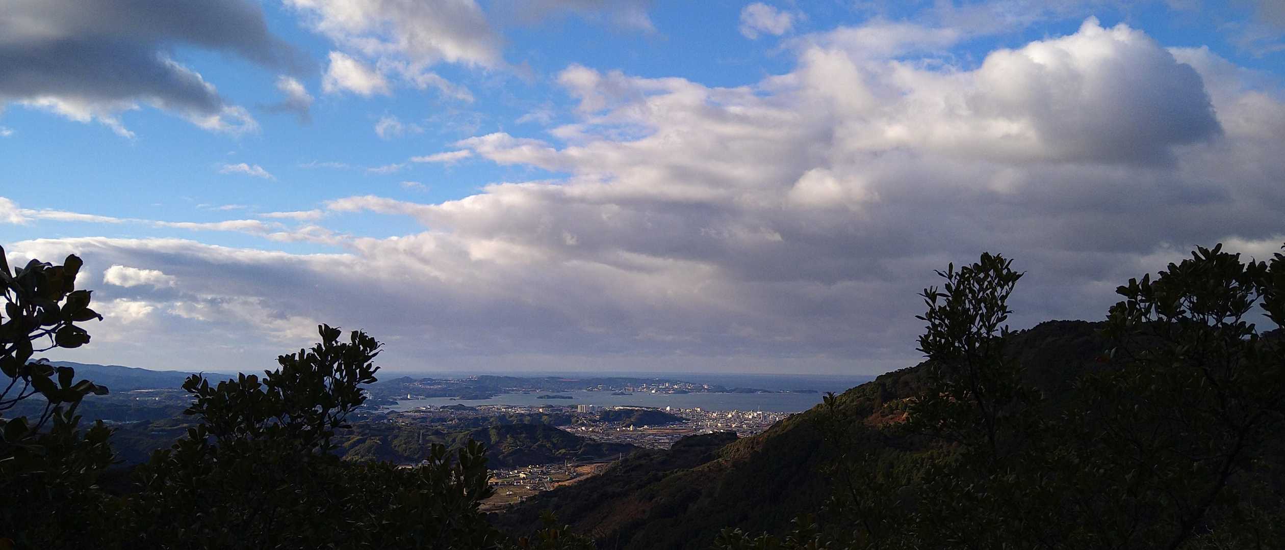 時折観える眺望です✨
海が綺麗です✨

この辺もほぼ無風です✨
