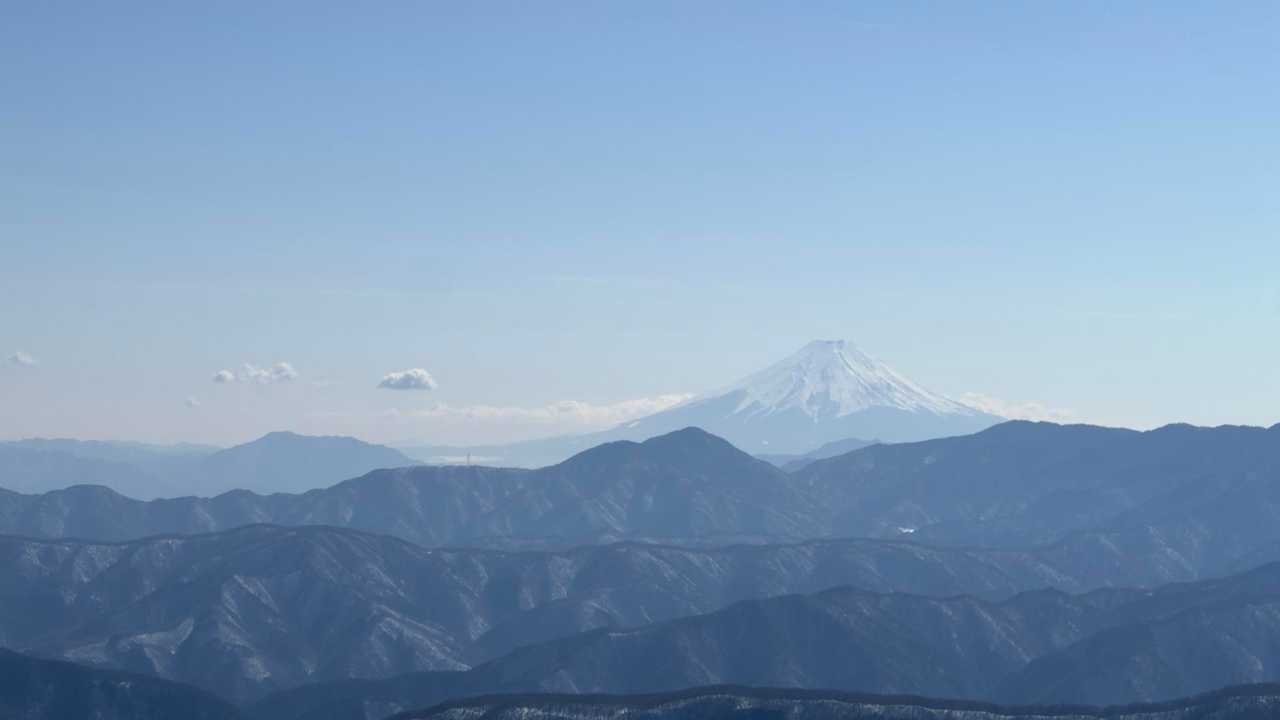 富士山も綺麗に見えました。