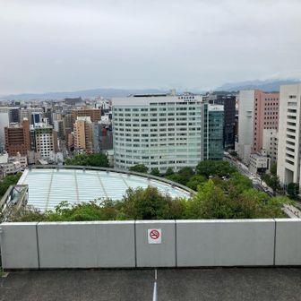 ここからでも見晴らしは良い。
タバコ吸う人は残念だろうが禁煙だ。