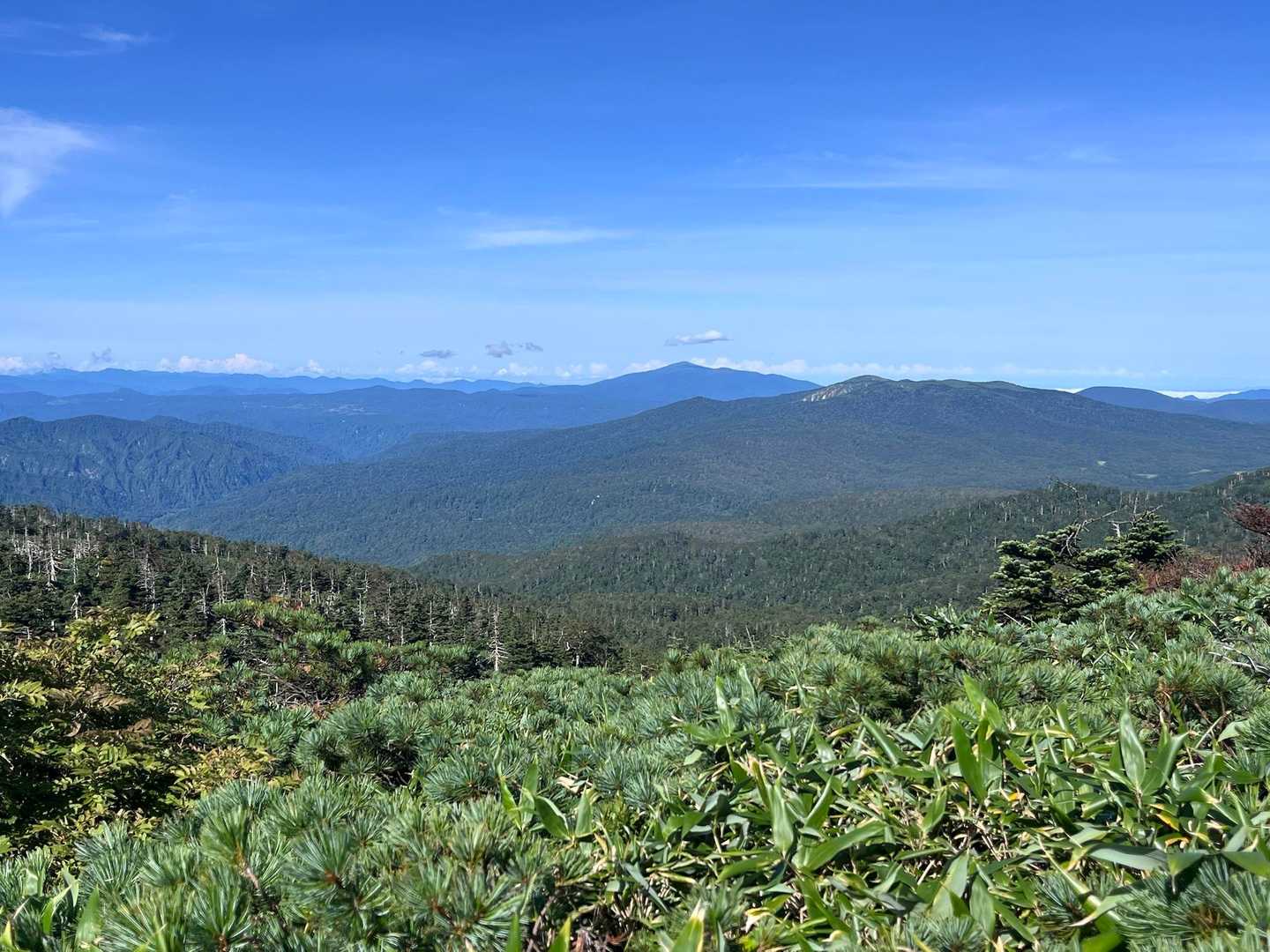 森吉が見えます⛰️