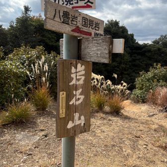 岩石山山頂到着