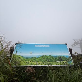 まっしろ
山頂は14°で雨に濡れて寒い