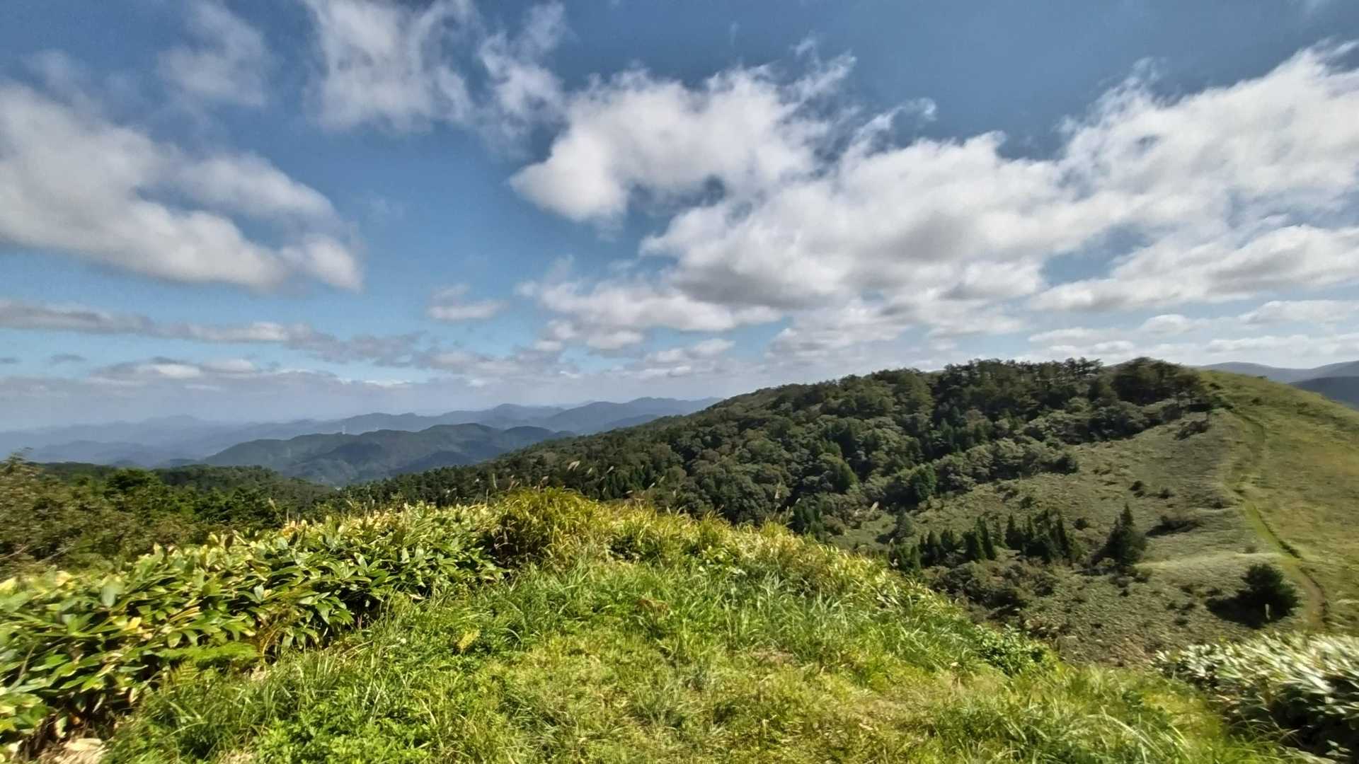 雲月峠登山口-岩倉山-雲月山-展望台下登山口 周回コースの写真