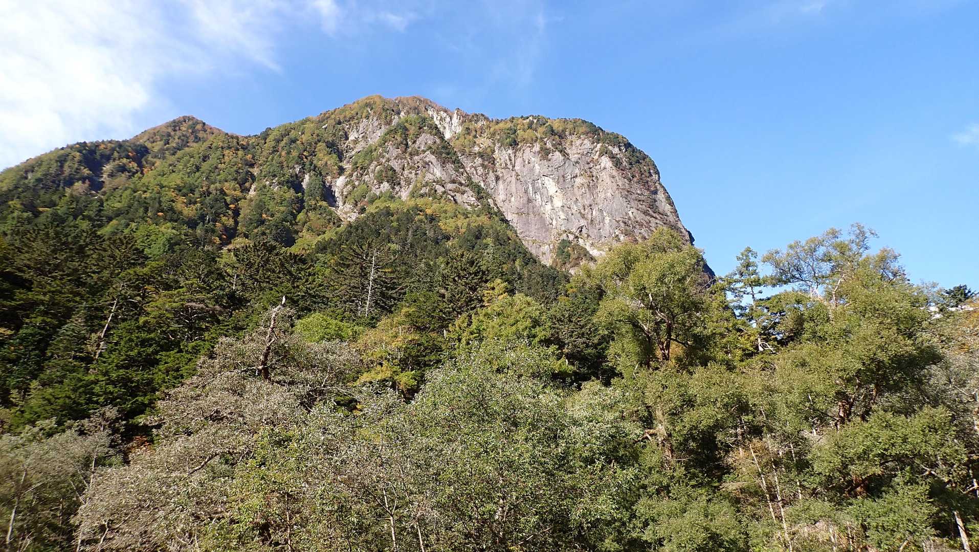 上高地バス停-河童橋-岳沢湿原-明神橋-槍見河原-赤沢岩小 往復コースの写真