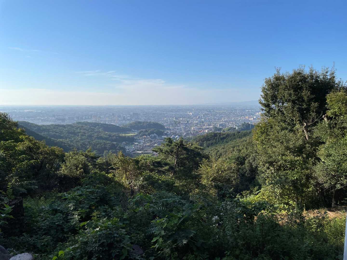 今日は景色綺麗に見えます