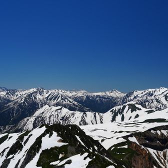 北アルプス綺麗だなぁ