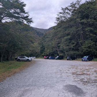 駐車場到着