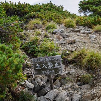北峰到着！