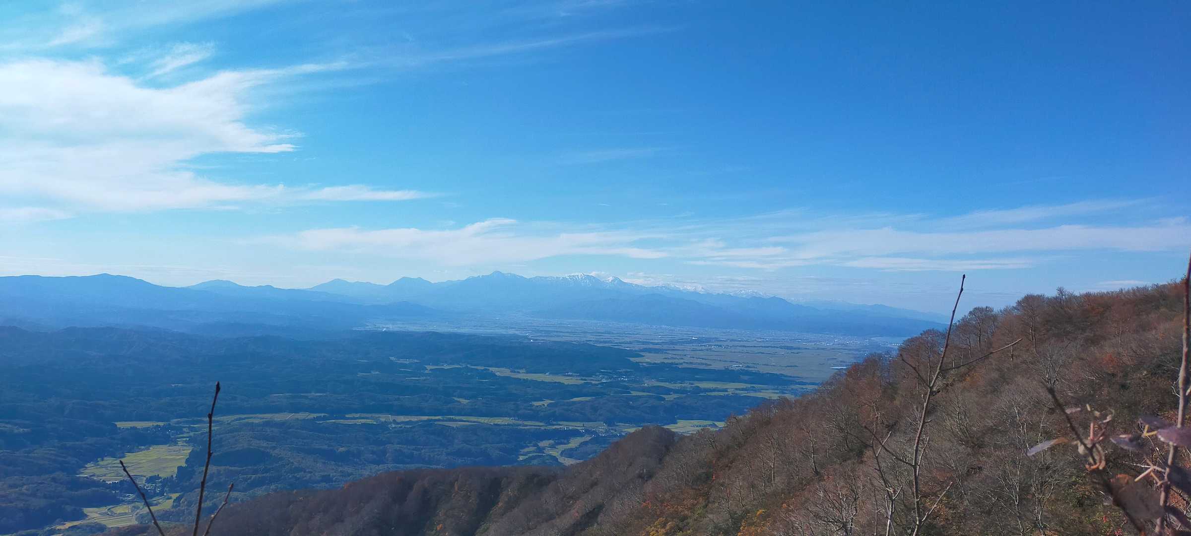 今日もきれいな頸城山塊