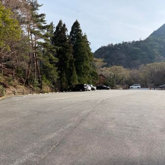 駐車場に到着:残りわずか