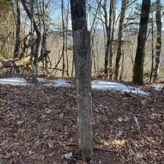 アップダウンを繰り返し前ノ岳⛰️
3座目