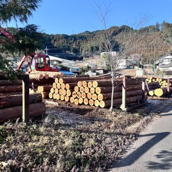 西川材だよな。