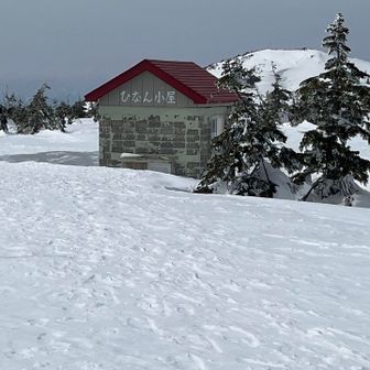 避難小屋🛖
今日は暖かいので寄りませんでした