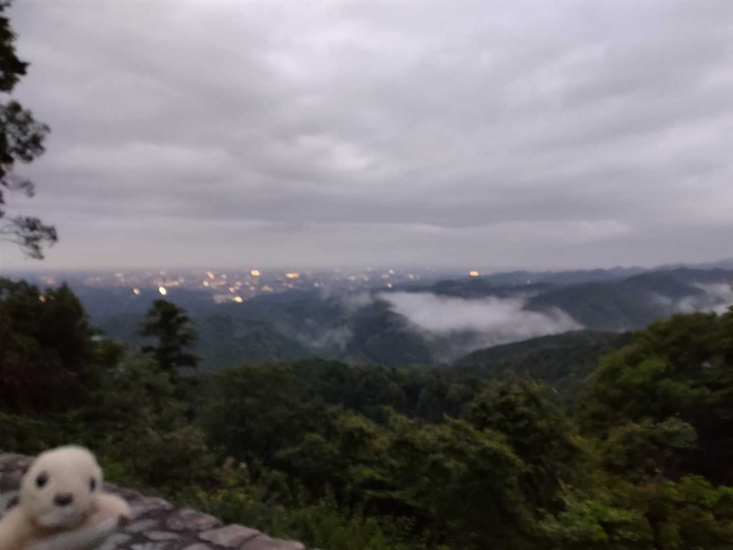 こんな空じゃ、星空期待出来ないし下山や下山w