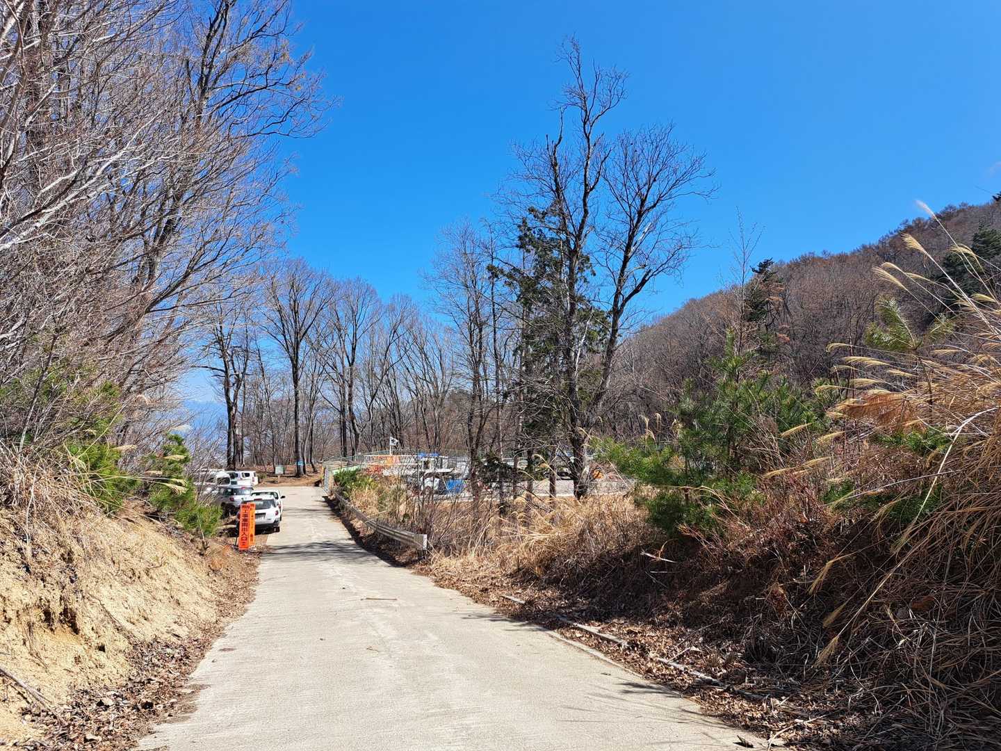 一瞬、⛰️じゃない感覚に陥った。
何だか工事してるようですね